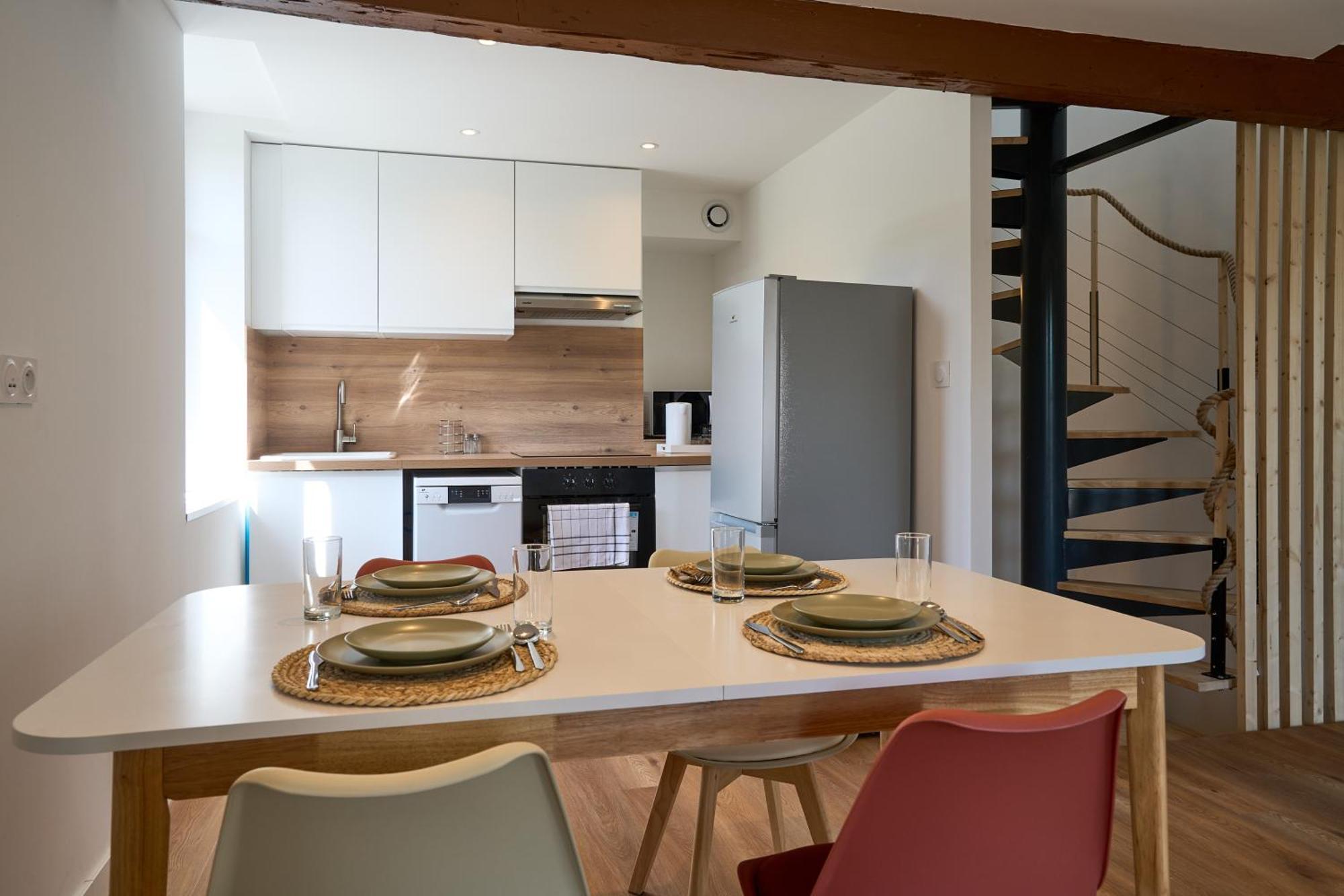 Le Rempart Harmonieux - Triplex Au Pied De La Cite Apartment การ์กาซอน ภายนอก รูปภาพ